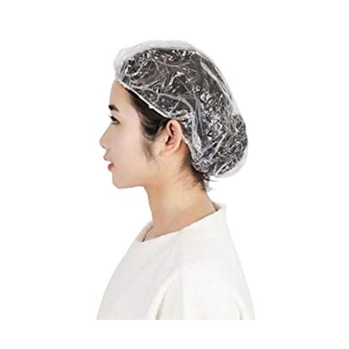 MrSunix Juego de 100 gorras de ducha desechables de