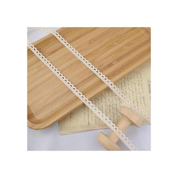IDONGCAI Ribete de encaje estrecho vintage de 30 yardas_4