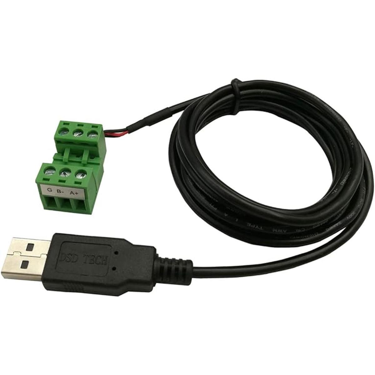DSD TECH SHU14 Cable USB a RS485 con chip FTDI integrado
