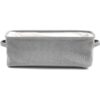 Juvale Cubo de almacenamiento para baño tela gris 16.0