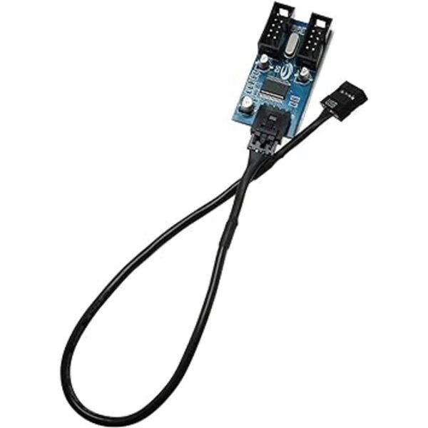 Longdex Adaptador de conector de cable divisor USB de 9_3