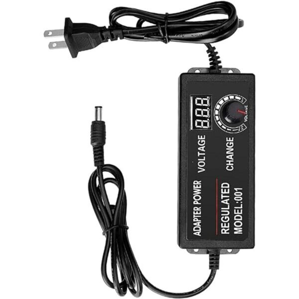 Facmogu Adaptador de fuente de alimentación ajustable AC_1