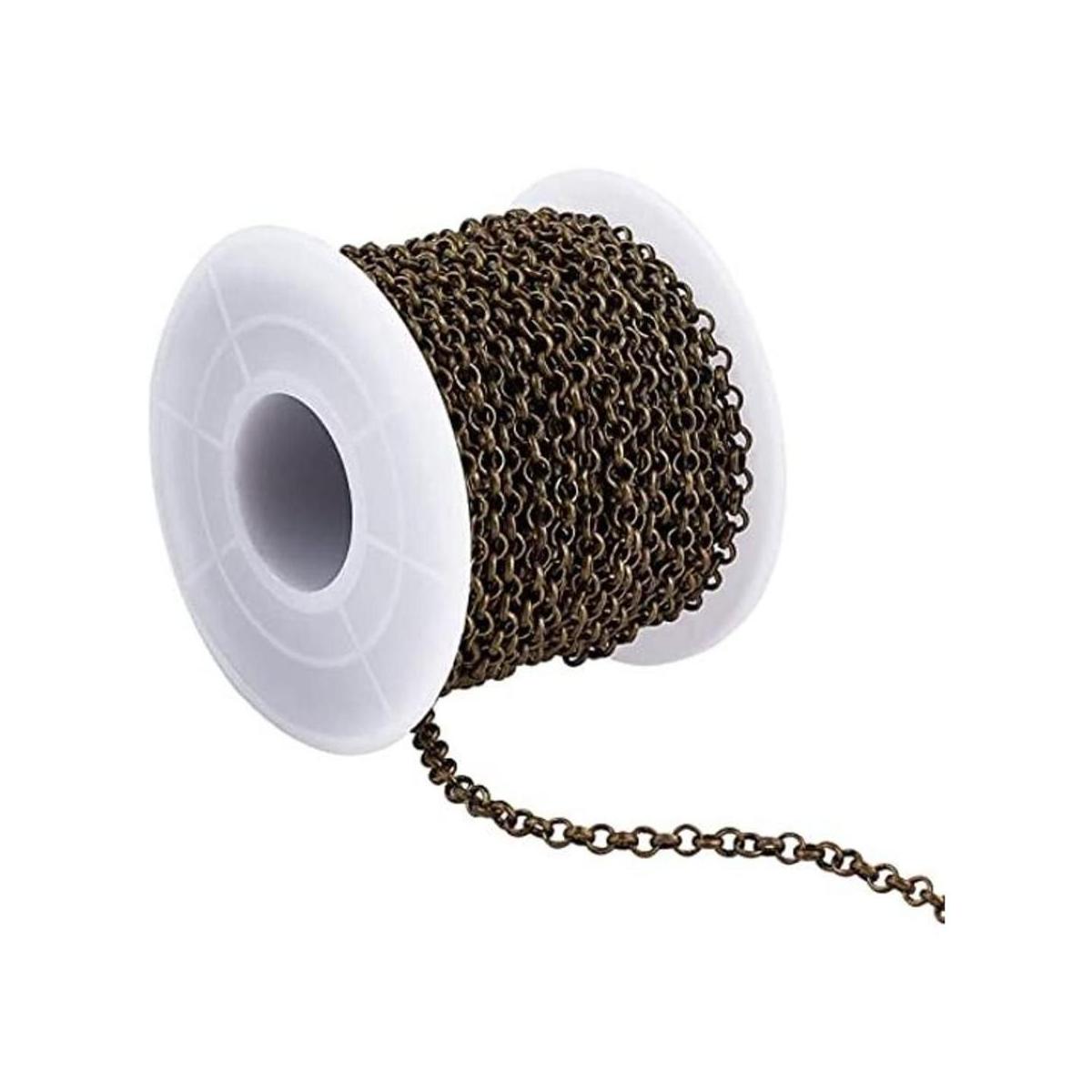 CHGCRAFT Alrededor de 32.8 pies11 yardas cadenas Rolo de
