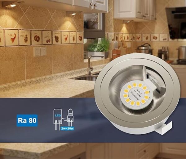 JAUHOFOGEI G4 Bombilla LED de 12 V 1 W LED de repuesto_2