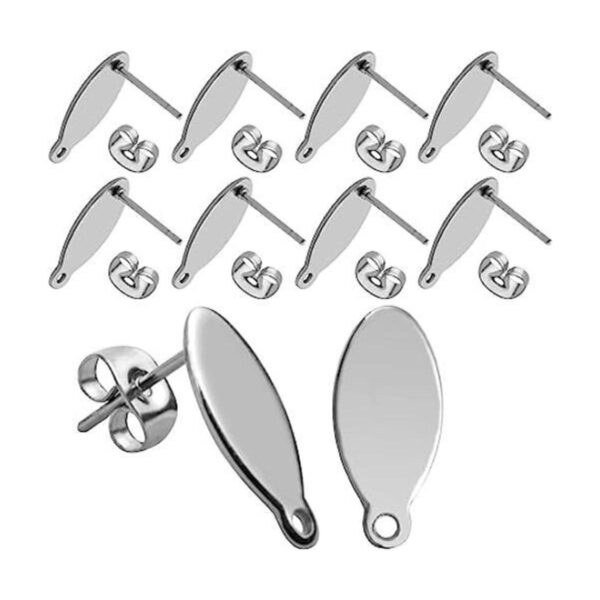 Hallazgos de aretes de tuerca 20 piezas de aretes