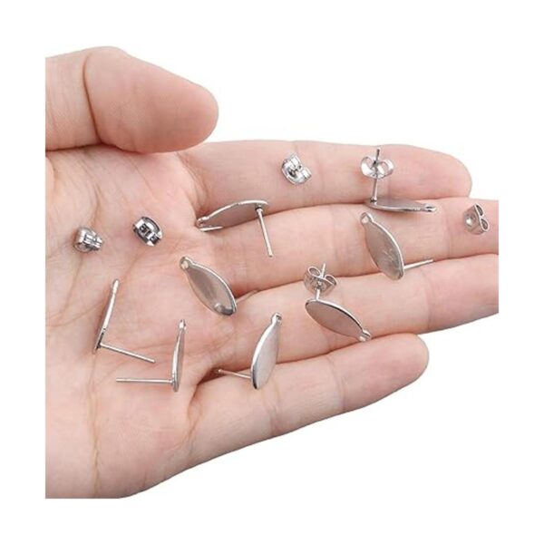 Hallazgos de aretes de tuerca 20 piezas de aretes