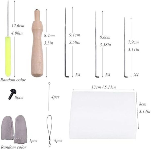 Kit de inicio de fieltro de aguja herramientas completas_2