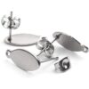 Hallazgos de aretes de tuerca 20 piezas de aretes
