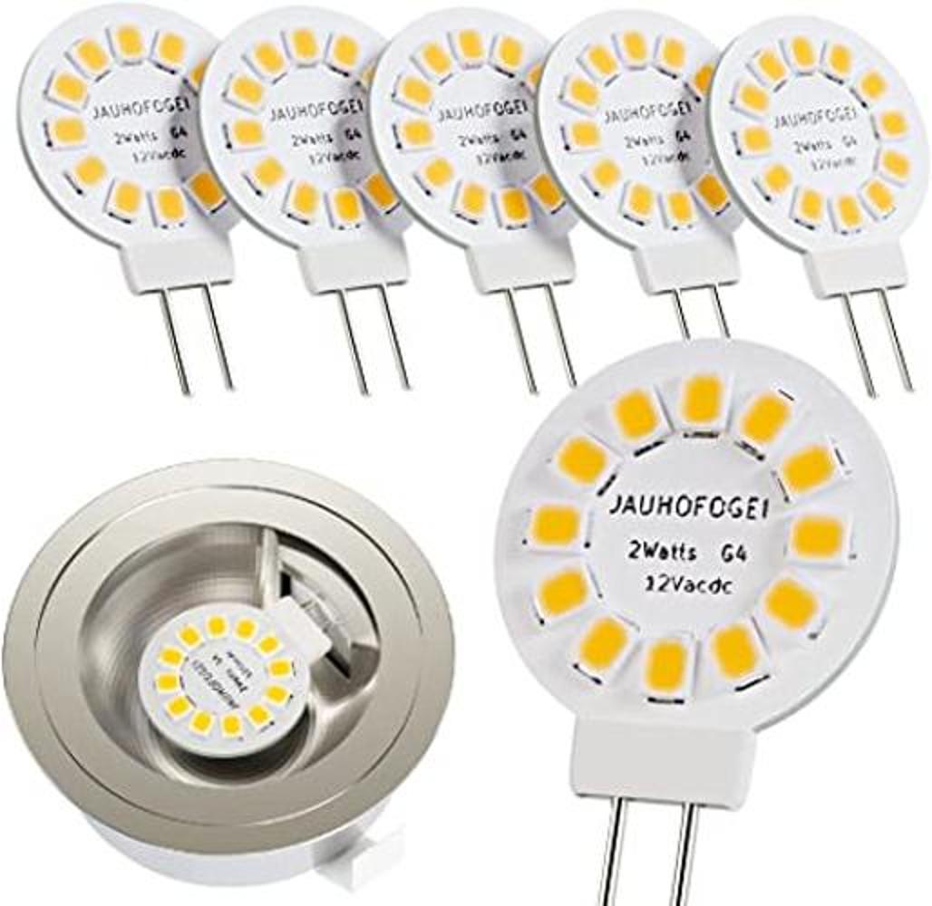 JAUHOFOGEI G4 Bombilla LED de 12 V 1 W LED de repuesto