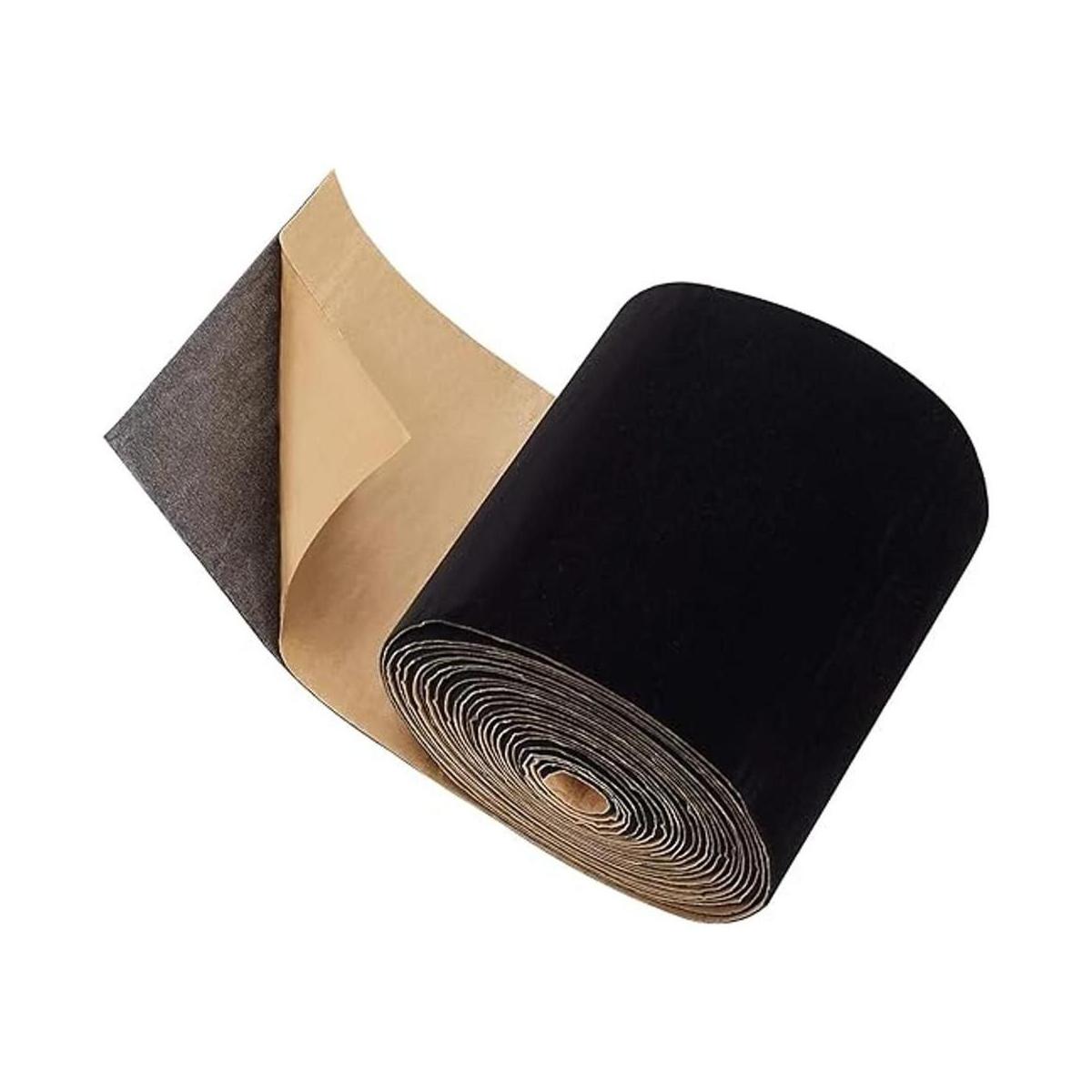 BENECREAT 2 rollos de papel de terciopelo autoadhesivo de