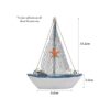 BUYGOO Juego de 4 mini veleros para decoración de velero_2