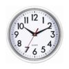 Bernhard Products Reloj de pared blanco retro de 8