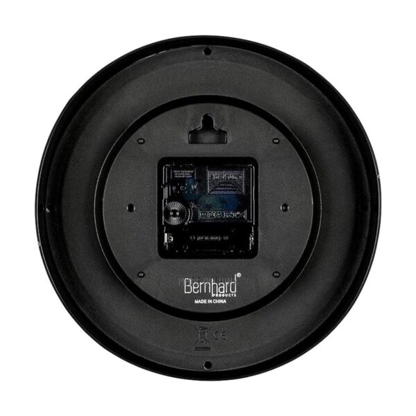 Bernhard Products Reloj de pared blanco retro de 8