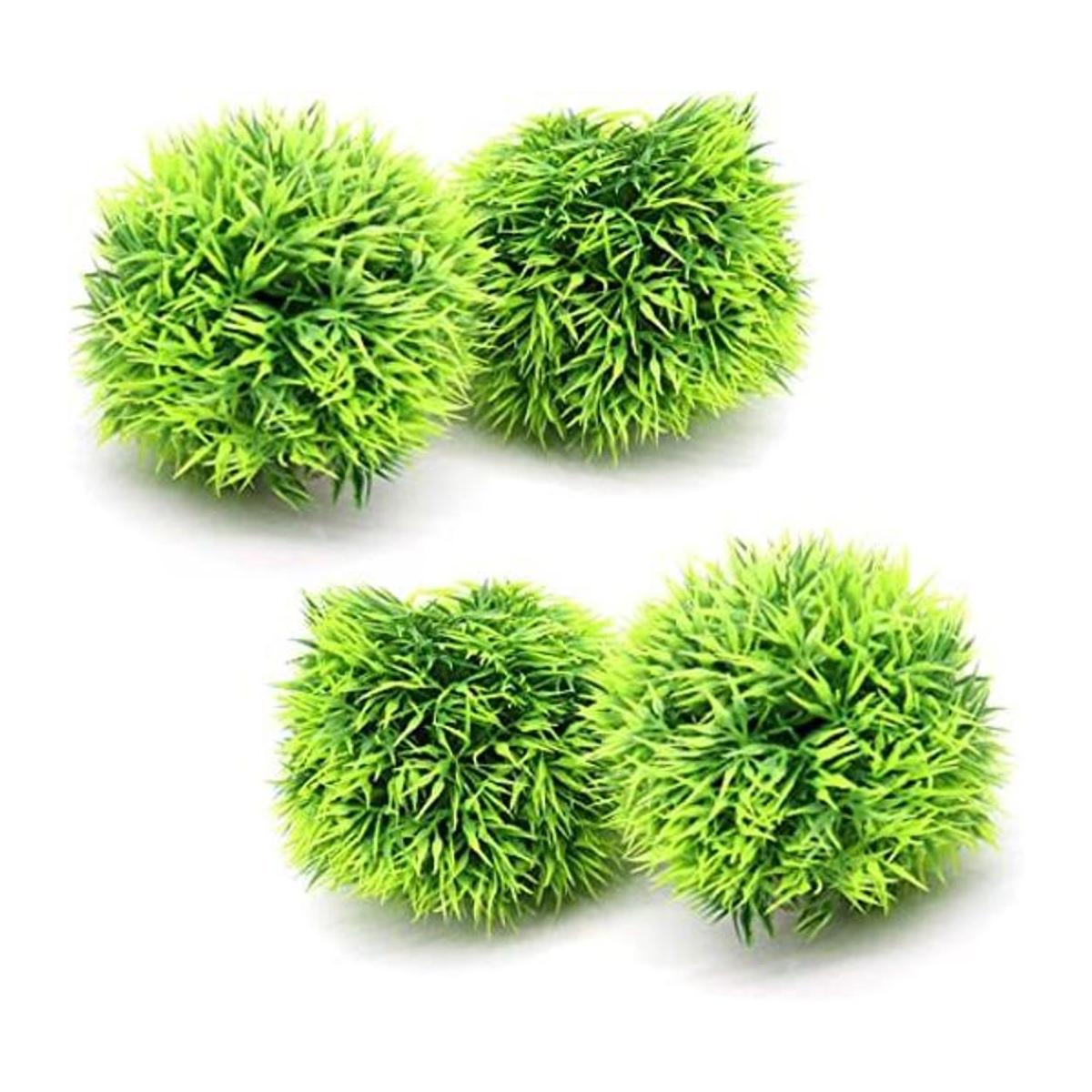 Besimple 4 piezas de plantas de acuario de plantas de