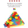 Best Blocks Juego de bloques grandes colores clásicos_6