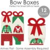 Big Dot of Happiness Ugly Sweater Cajas de regalo