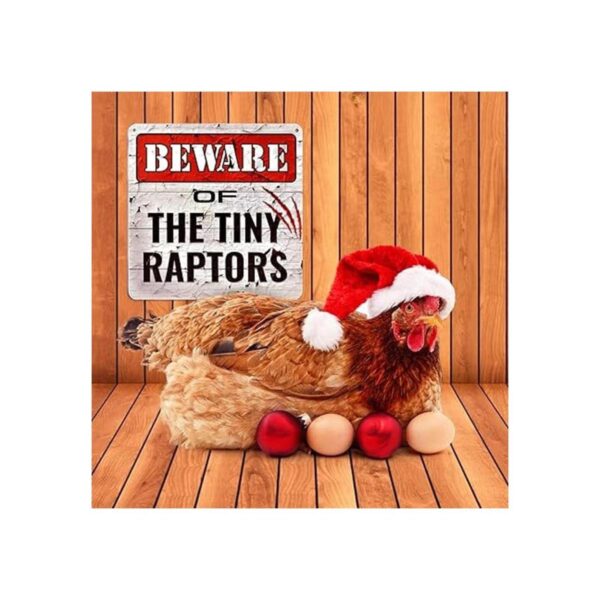 Bigtime Signs Beware of Tiny Raptors Letrero de 12 x 12_2
