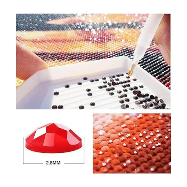 Bimkole DIY 5D Pintura al óleo con diamantes de imitación_6