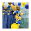 Blue Gold Class of 2022 Banner para fiesta de graduación_5