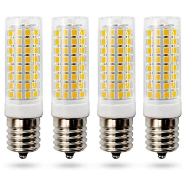 Bombilla LED E17 regulable 8W bajo microondas sobre_1