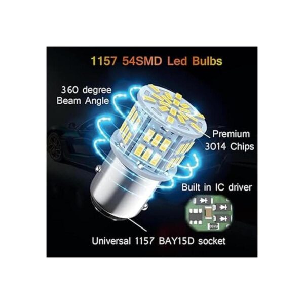Bombilla LED de freno 1157 12 V24 V 1157 7528 2357_4