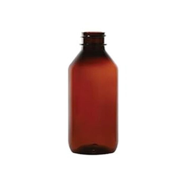 Botella de plástico de PET de ámbar recargable sin BPA 4_4