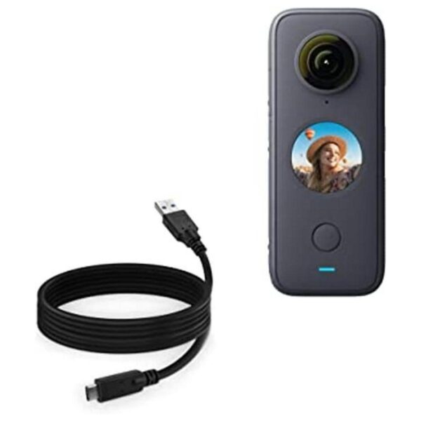 BoxWave Cable compatible con Insta360 ONE X2 cable de_1