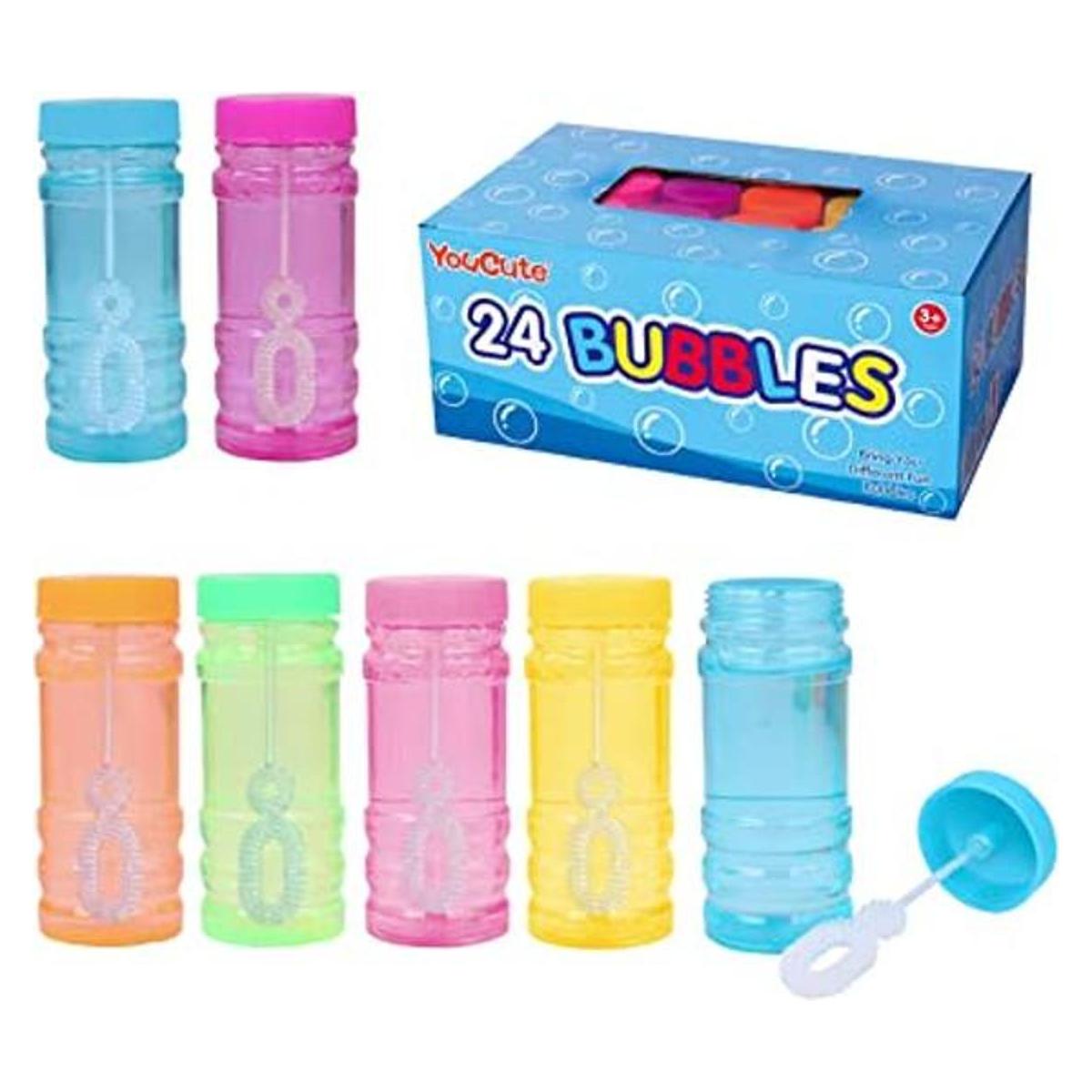 Bubbles Paquete de 24 recuerdos de fiesta para niños