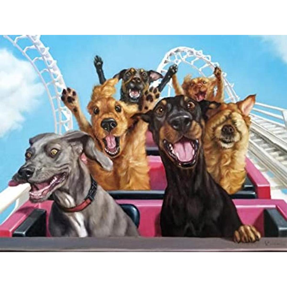 Buffalo Games Fun at The Amusement Bark Rompecabezas de