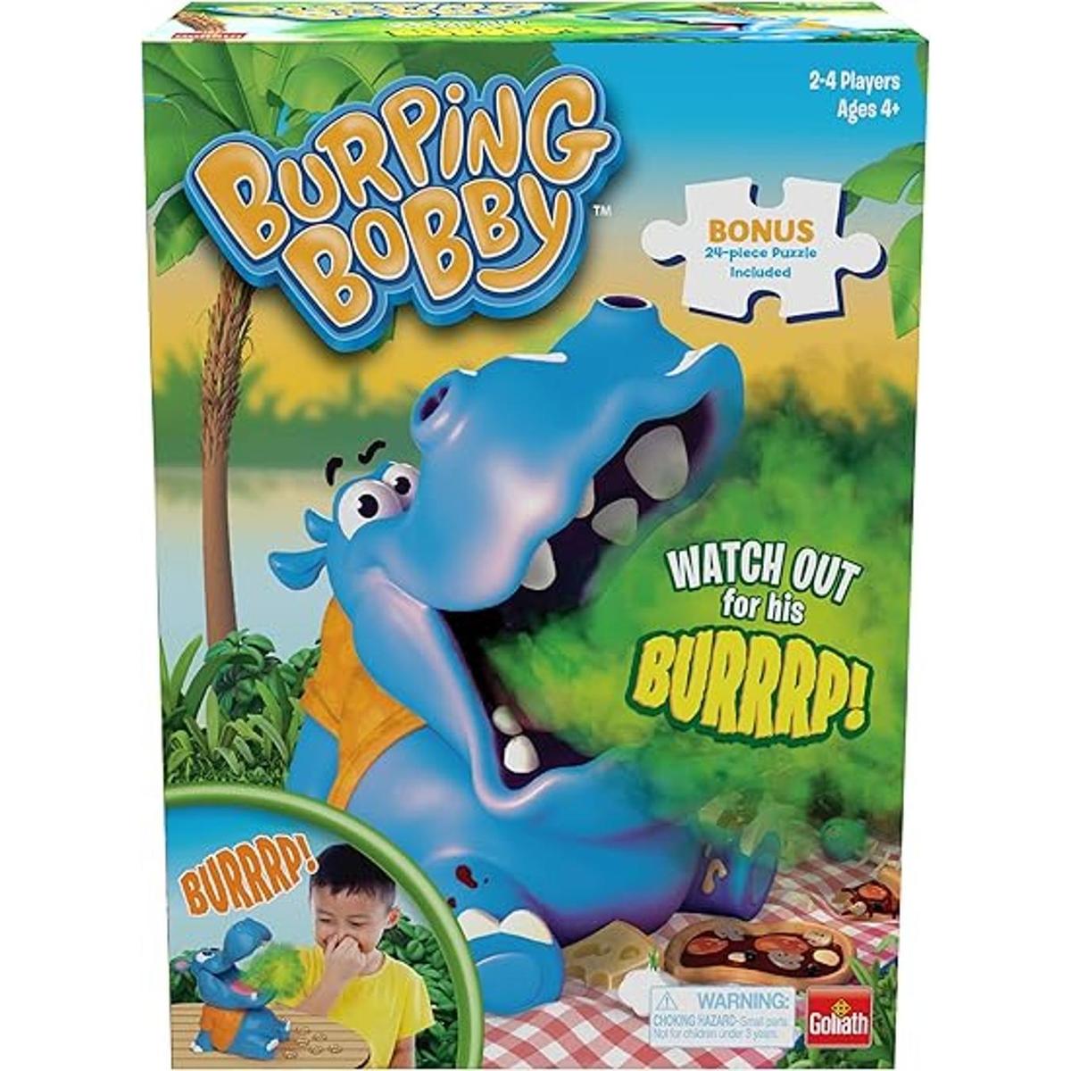Burping Bobby The Feed The Hipopótamo pero ten cuidado