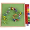 CICITOYWO Juego de mesa de madera con ciento números_4