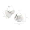 CRAFTMEMORE 0.394 in metal cabeza plana remache clavos_4