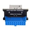 CY Adaptador de cable USB 3.0 de 20 pines macho a USB 3.1_1
