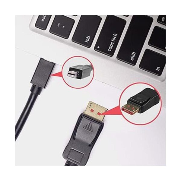 Cable 8K Mini DP a DisplayPort 1.4 de 10 pies BolAAzuL_4