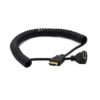 Cable HDMI en espiral de ángulo recto ángulo de 90 HDMI_1
