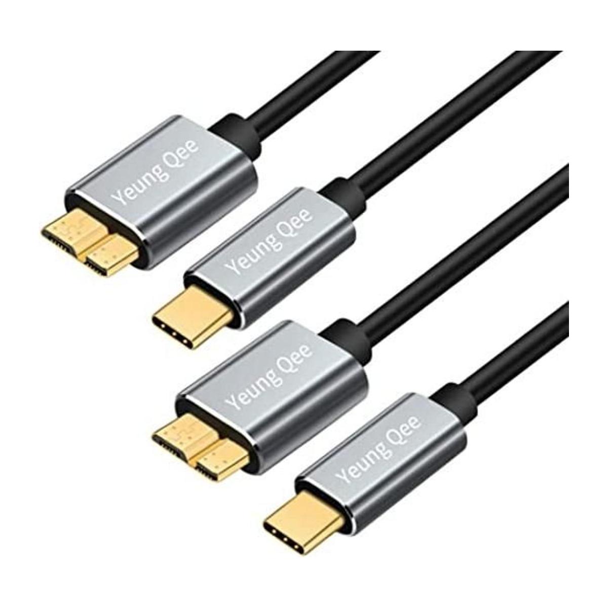 Cable USB C a Micro B 2 paquetes Yeung Qee tipo C a Micro