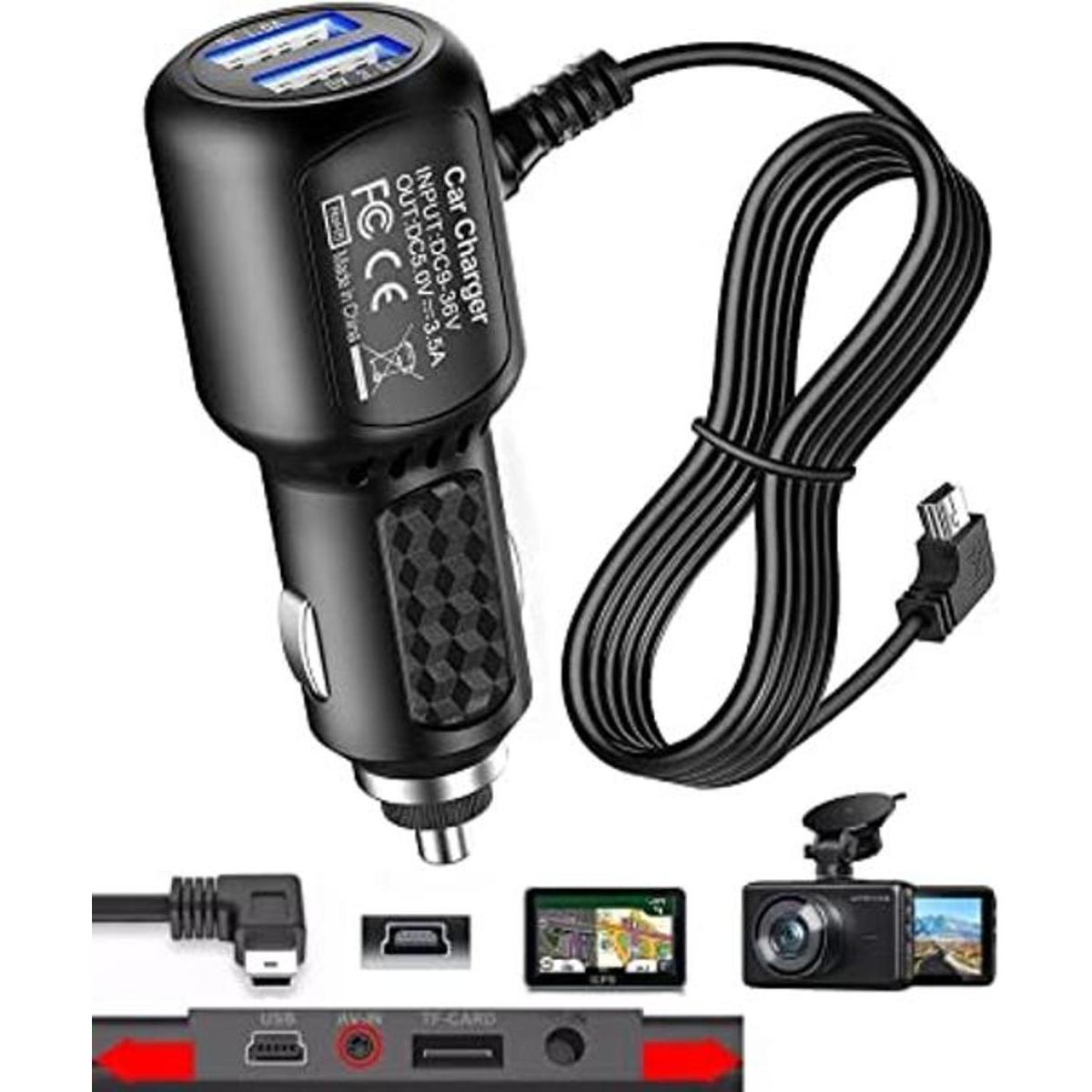 Cable de carga para Dash Cam cable de carga Garmin para