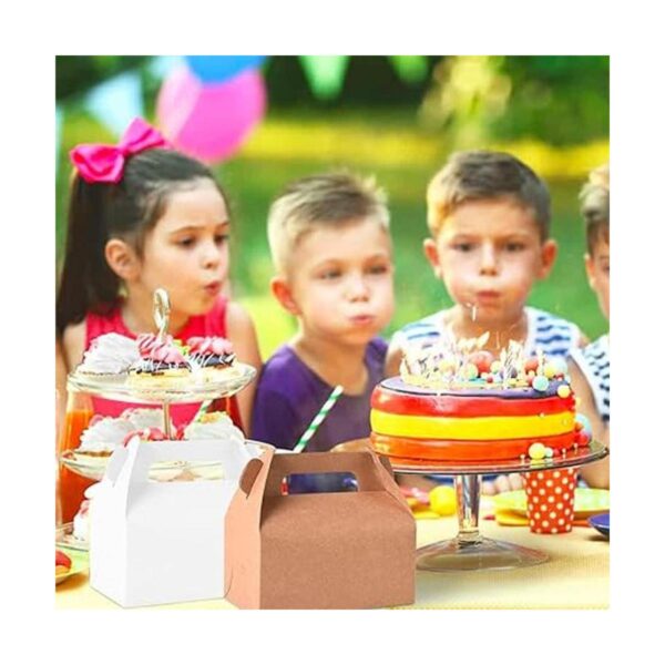 Cajas de regalo para fiestas con arco iris paquete de 24_3