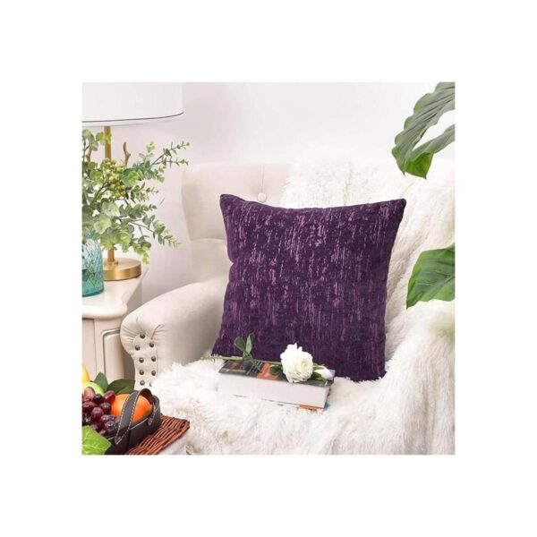 CaliTime Juego de 2 fundas de almohada de jacquard de_3