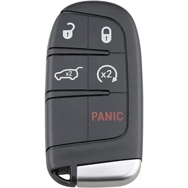Carcasa de llave inteligente con 5 botones para Jeep Grand_3