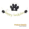 Cartel Happy Barkday para perros texto en inglés Happy_2