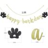 Cartel Happy Barkday para perros texto en inglés Happy_4