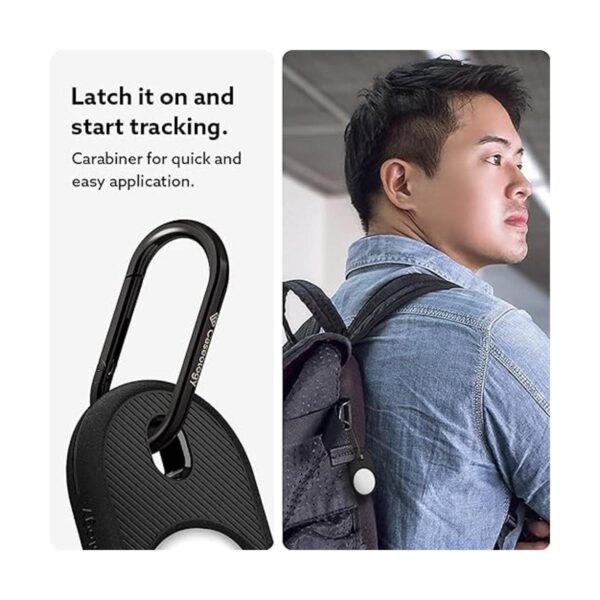 Caseology Vault Funda compatible con Apple AirTag para_4