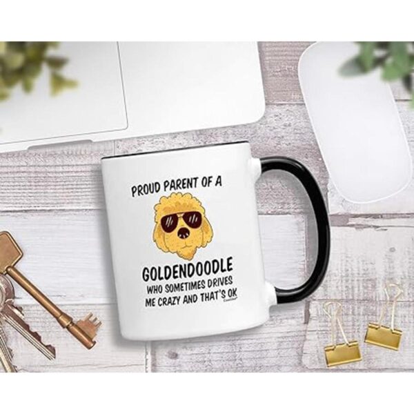 Casitika Goldendoodle Gifts. Taza de café divertida con_2