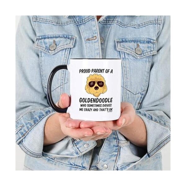 Casitika Goldendoodle Gifts. Taza de café divertida con_4
