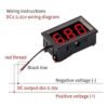 CenryKay 2 cables rojo CC 4.530 V panel LED digital