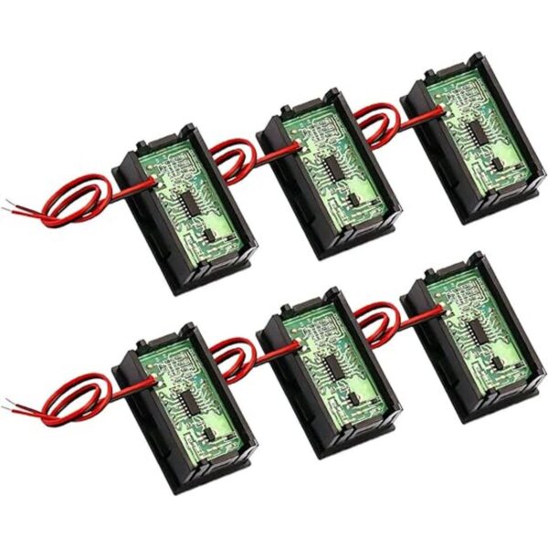 CenryKay 2 cables rojo CC 4.530 V panel LED digital