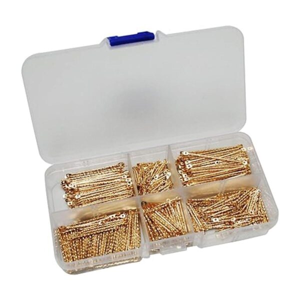 Chenkou Craft Juego de 600 piezas de joyería para hacer_2