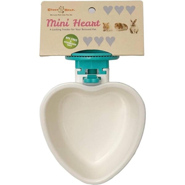 Choco Nose Patented Removable Heart Shaped Food Bowl for_2