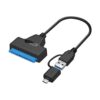 Chenyang SATA de 22 pines de 2.5 pulgadas hembra a USB 3.0_1